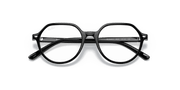 Clear Lenses, Polished Black Frame