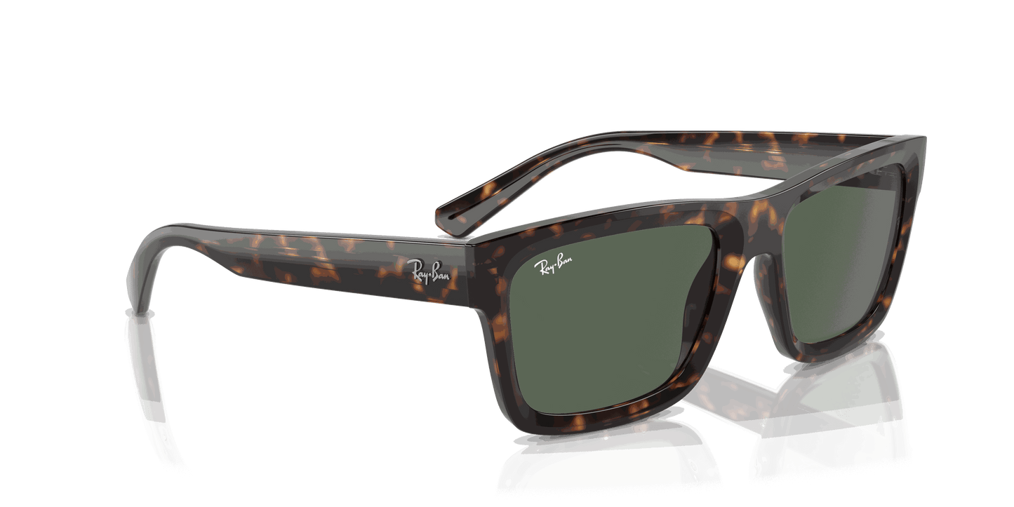 [Dark Blue Lenses, Polished Havana Frame]