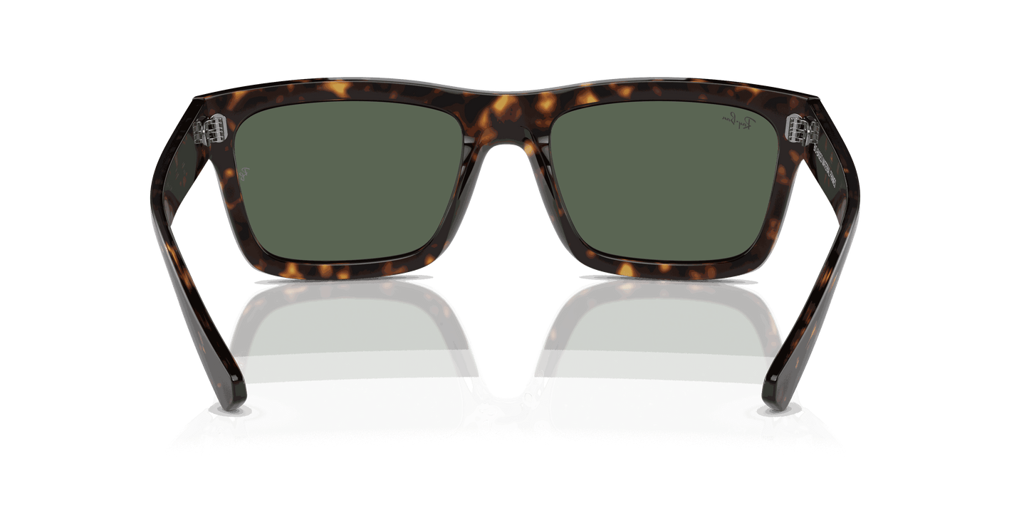 [Dark Blue Lenses, Polished Havana Frame]