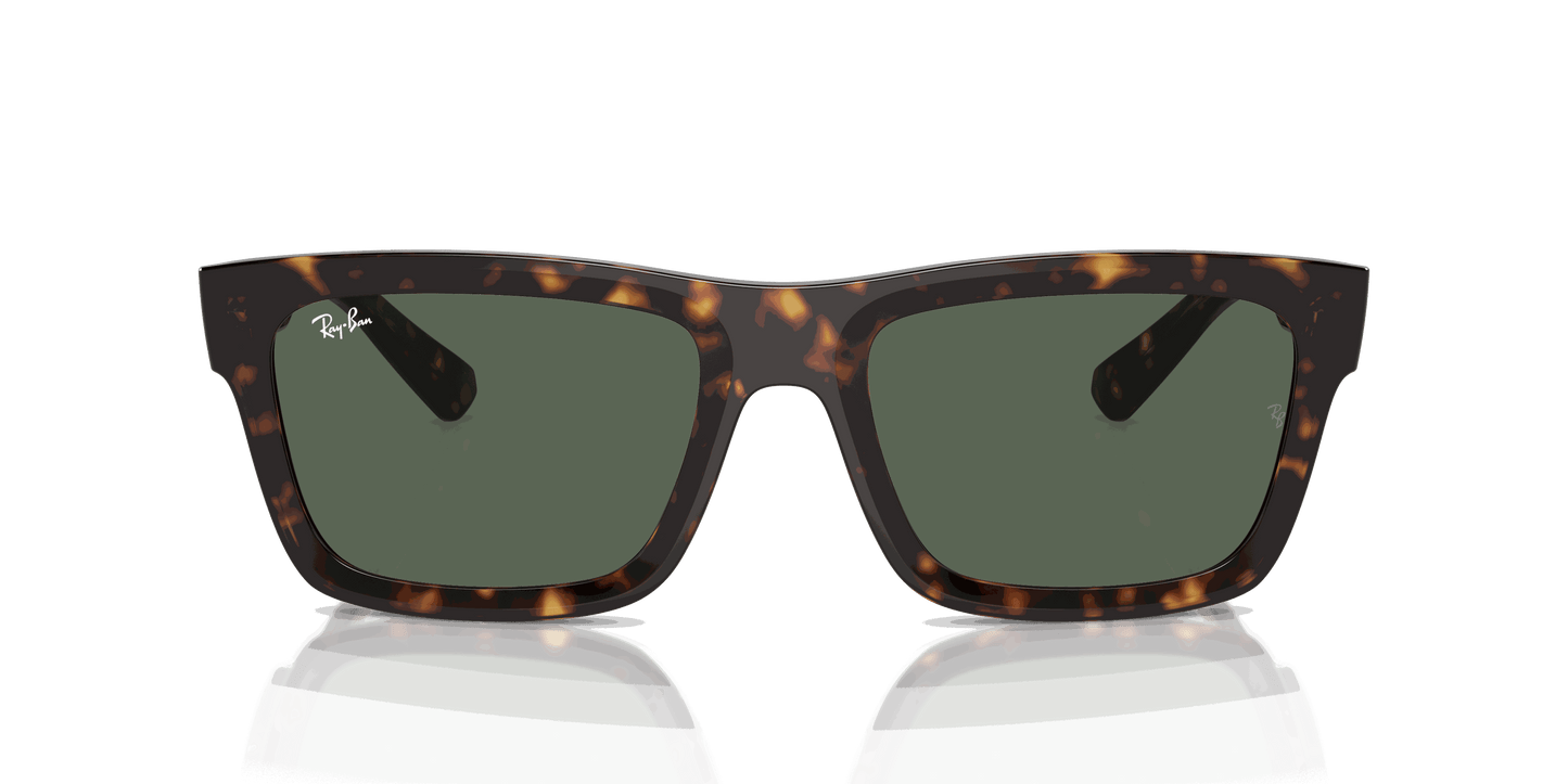 [Dark Blue Lenses, Polished Havana Frame]