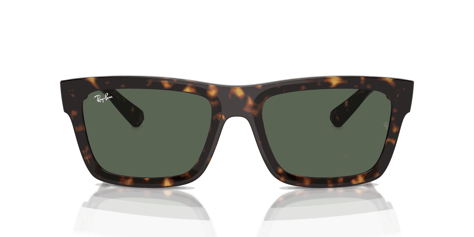 [Dark Blue Lenses, Polished Havana Frame]