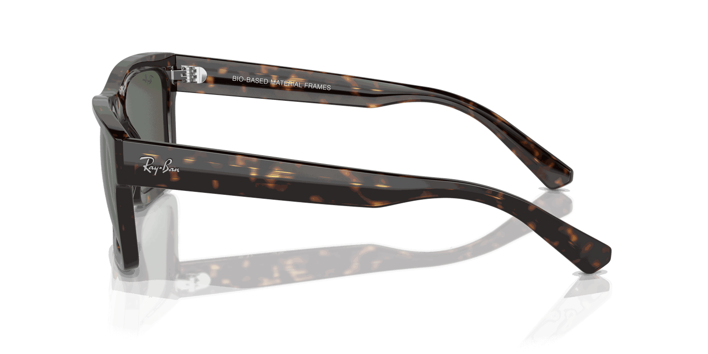 [Dark Blue Lenses, Polished Havana Frame]