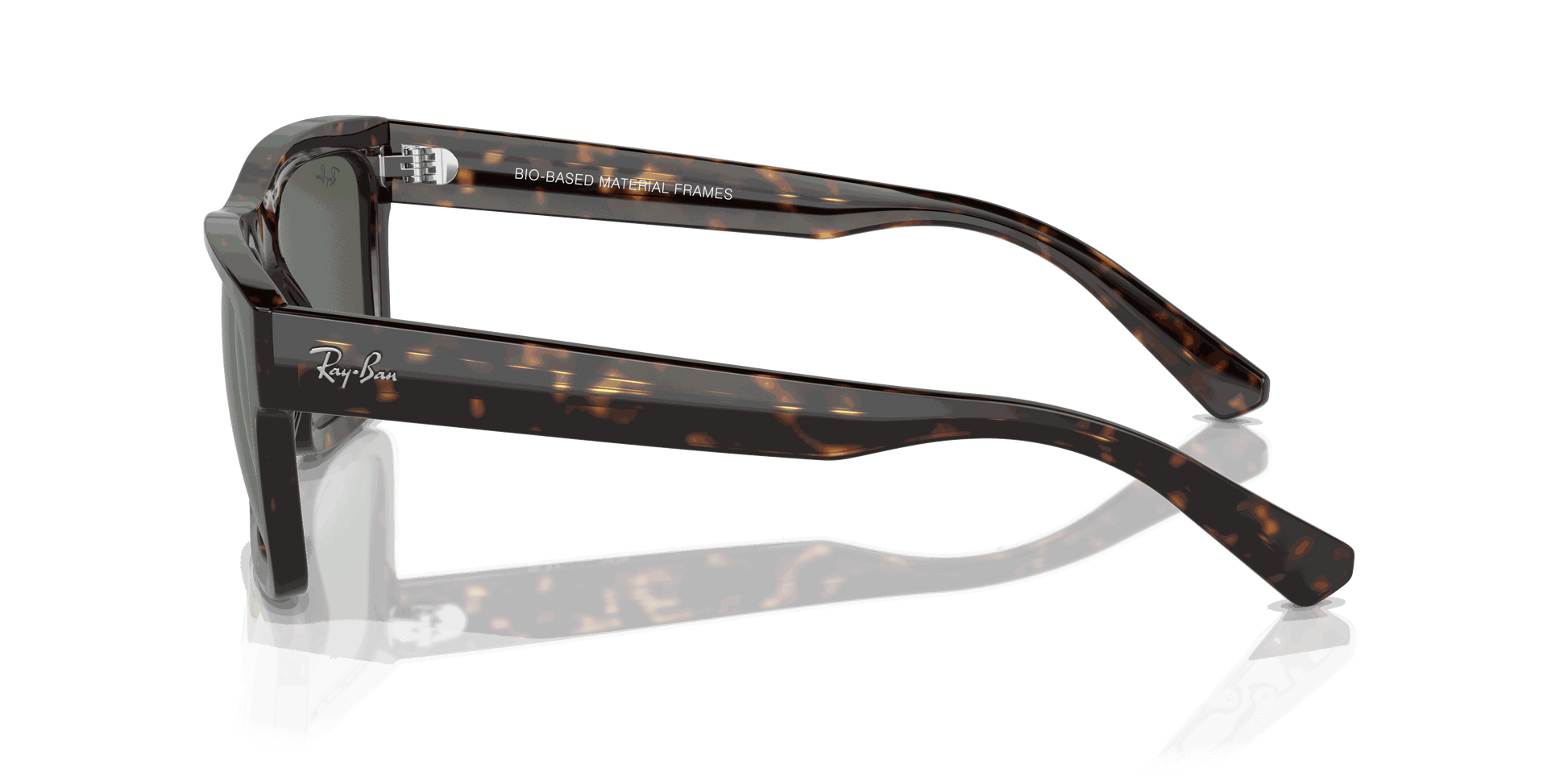 [Dark Blue Lenses, Polished Havana Frame]