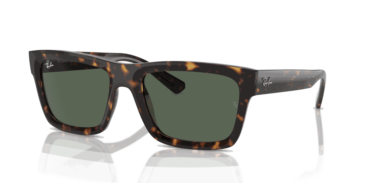 [Dark Blue Lenses, Polished Havana Frame]