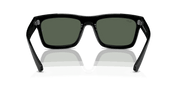 Dark Green Lenses, Polished Black Frame