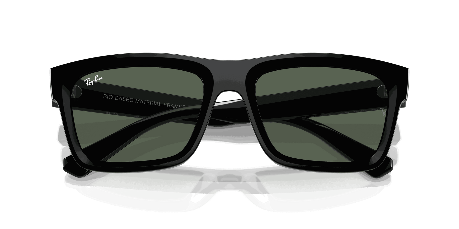 [Dark Green Lenses, Polished Black Frame]