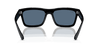 [Dark Blue Lenses, Polished Black Frame]