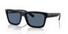 [Dark Blue Lenses, Polished Black Frame]