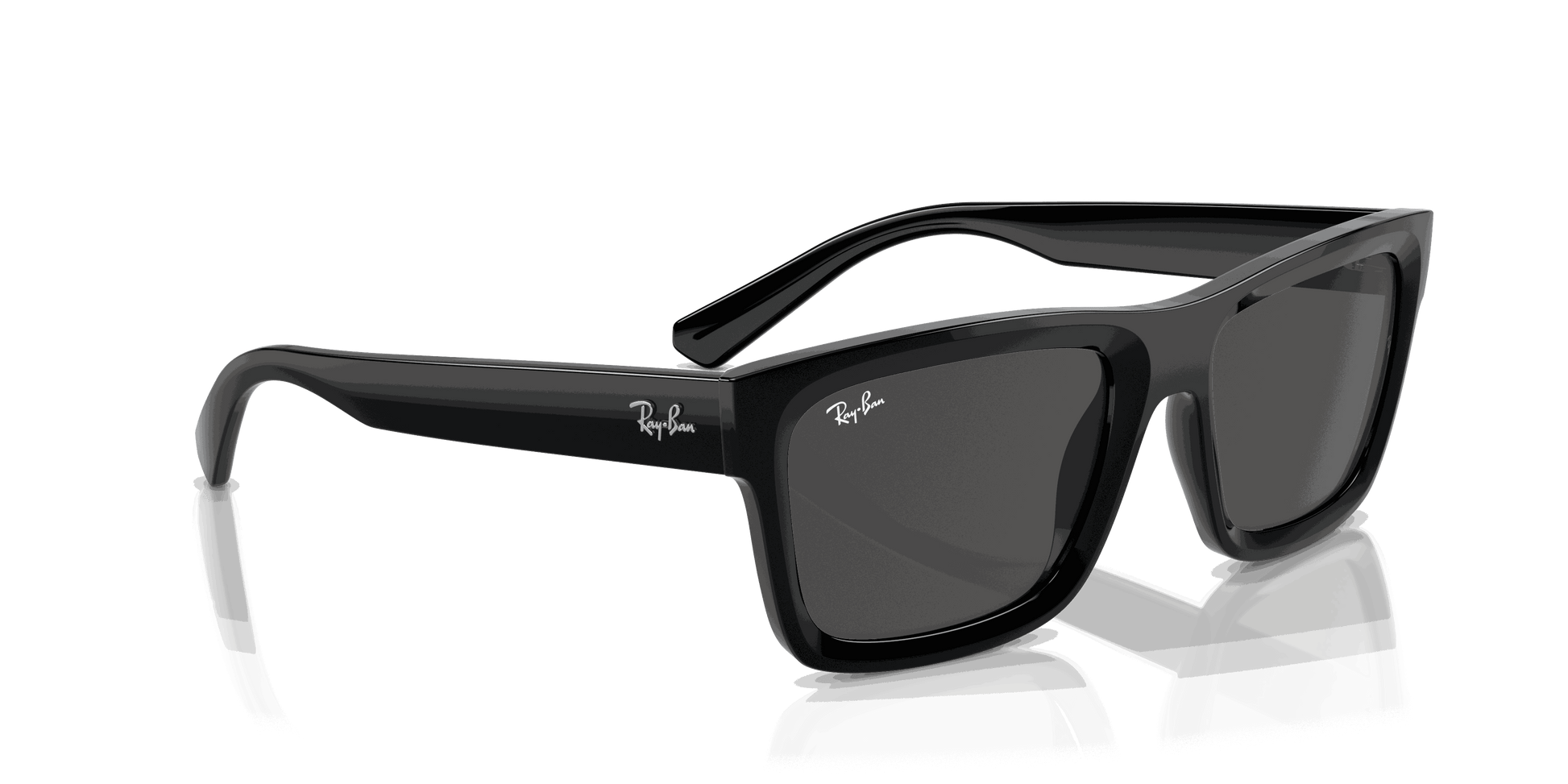 [Dark Grey Lenses, Polished Black Frame]