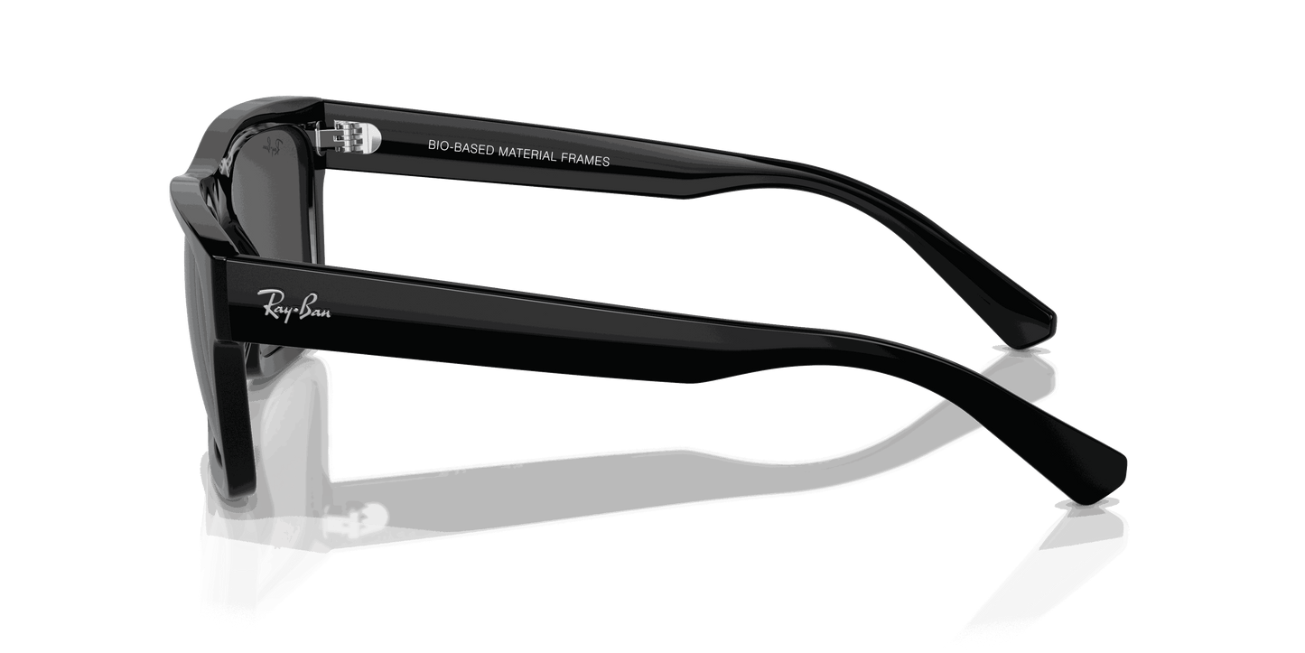 [Dark Grey Lenses, Polished Black Frame]