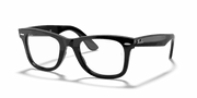 Clear Lenses, Polished Black Frame