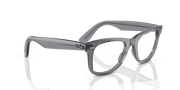 Clear Lenses, Polished Transparent Grey Frame