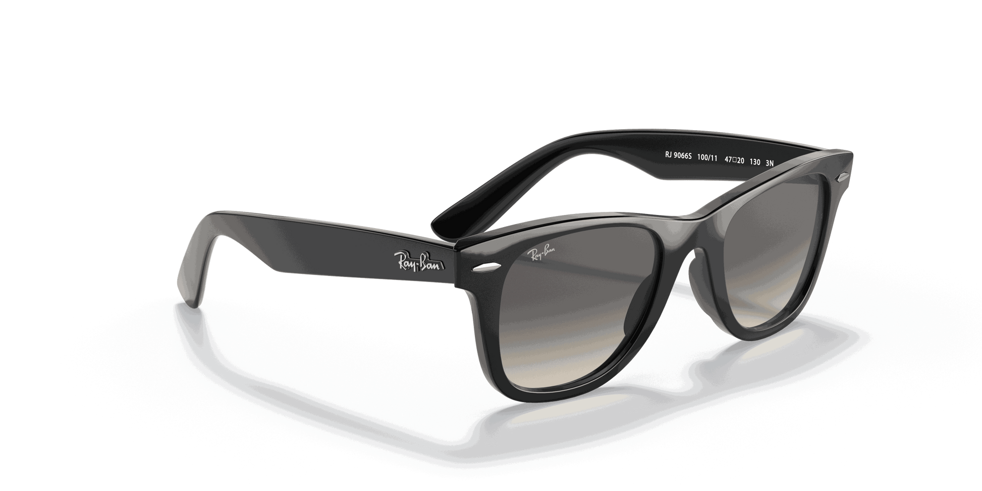 [Light Grey/Dark Grey Lenses, Polished Black Frame]