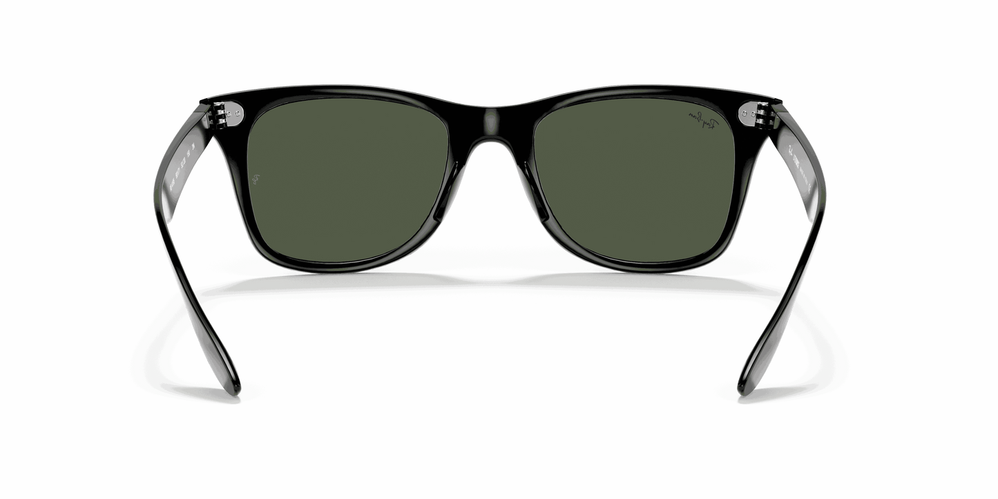 [Green Classic Lenses, Polished Black Frame]