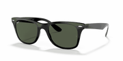 Green Classic Lenses, Polished Black Frame