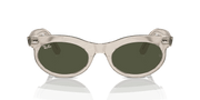 Green Lenses, Polished Photo Waves Grey Frame