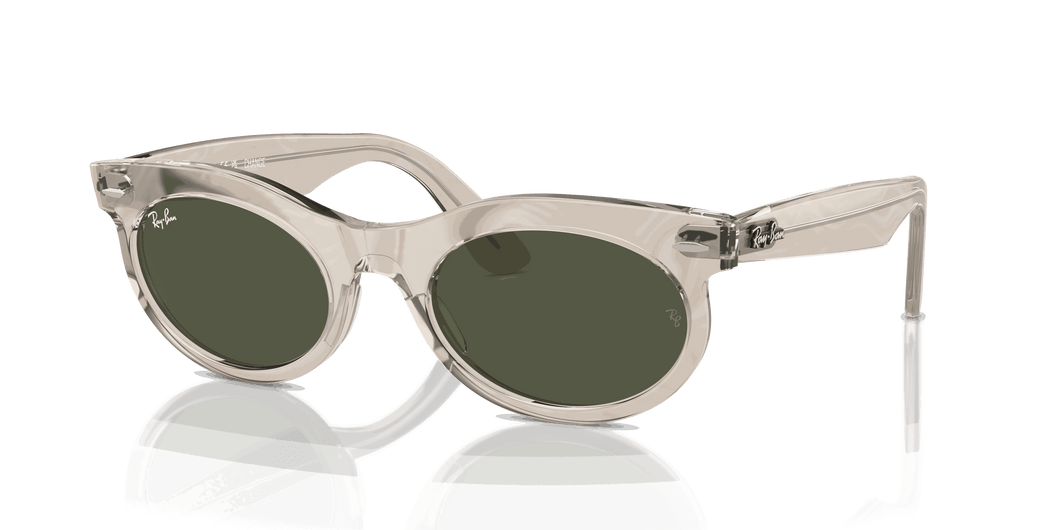 [Green Lenses, Polished Photo Waves Grey Frame]