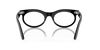 [Clear Lenses, Polished Black Frame]