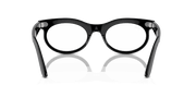 Clear Lenses, Polished Black Frame