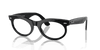 [Clear Lenses, Polished Black Frame]