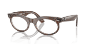 Clear Lenses, Polished Photo Waves Grey Frame