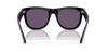 [Violet Lenses, Polished Black Frame]