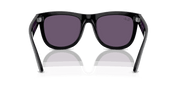 Violet Lenses, Polished Black Frame