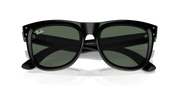 Dark Green Lenses, Polished Black Frame