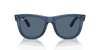 [Dark Blue Lenses, Polished Transparent Navy Blue Frame]