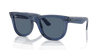 [Dark Blue Lenses, Polished Transparent Navy Blue Frame]