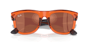 Copper Lenses, Polished Transparent Orange Frame