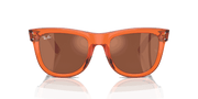 Copper Lenses, Polished Transparent Orange Frame