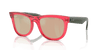 [Light Gold Lenses, Polished Transparent Red Frame]