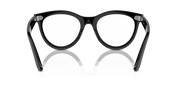 Clear Lenses, Polished Black Frame