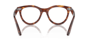 Clear Lenses, Polished Striped Havana Frame