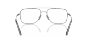 Clear Lenses, Polished Silver Frame