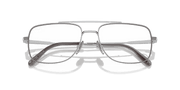 Clear Lenses, Polished Silver Frame