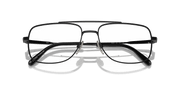 Clear Lenses, Polished Black Frame