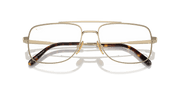 Clear Lenses, Polished Arista Gold Frame