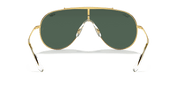 Dark Green Lenses, Polished Arista Gold Frame