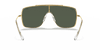 [Dark Green Lenses, Polished Arista Gold Frame]