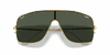 [Dark Green Lenses, Polished Arista Gold Frame]