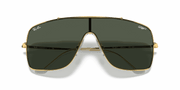 Dark Green Lenses, Polished Arista Gold Frame