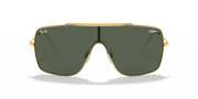 Dark Green Lenses, Polished Arista Gold Frame