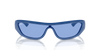 [Blue Lenses, Polished Electric Blue Frame]