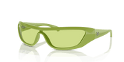 Green Lenses, Polished Apple Green Frame