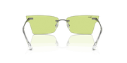 Green Lenses, Polished Gunmetal Frame