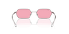 [Pink Lenses, Polished Gunmetal Frame]