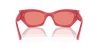 [Pink Lenses, Polished Red Cherry Frame]