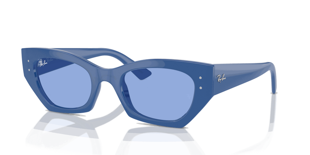 [Blue Lenses, Polished Electric Blue Frame]